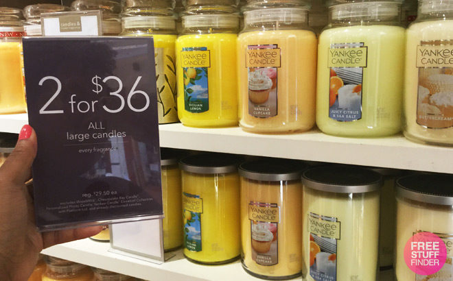 Yankee Candle: Large Classic Jar Candles Two for $36 - Just $18 Each (Reg $29.50)