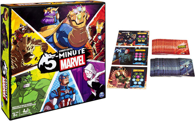5-Minute Marvel Cooperative Card Game ONLY $8.84 (Reg $27) + FREE Shipping