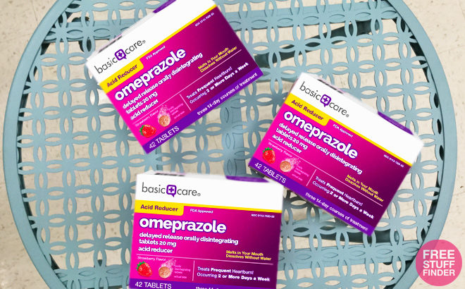 Basic Care Omeprazole 42 Count Only $15.99 on Amazon (That's Just 38¢ Each Dose!)