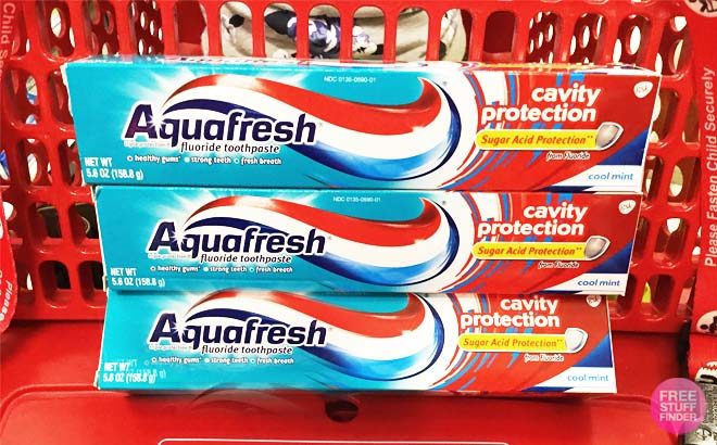 Aquafresh Toothpaste JUST 42¢ at Target (Regularly $1.67) - Print Coupon NOW!