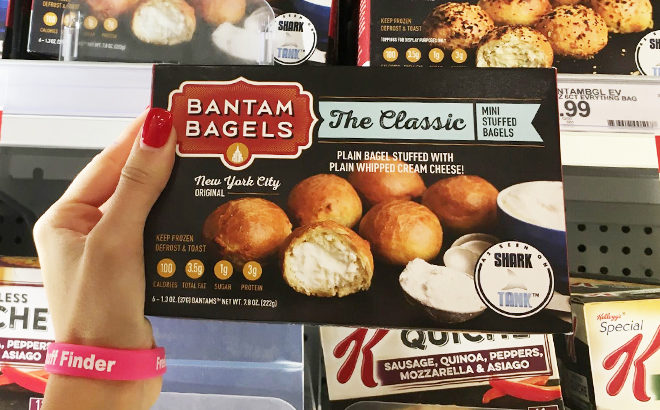 50% Off Bantam Bagels Mini Stuffed Bagels at Target - ONLY $2.49! (Just Use Your Phone)