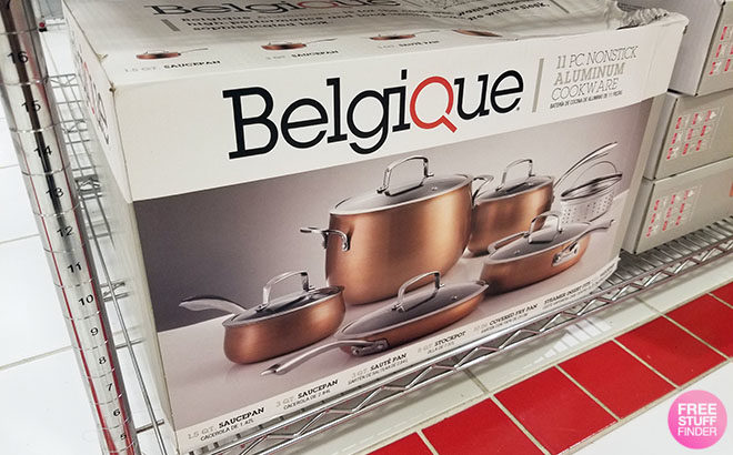 RUN! Belgique 11-Piece Cookware Set for ONLY $104.99 (Reg $300) at Macy's