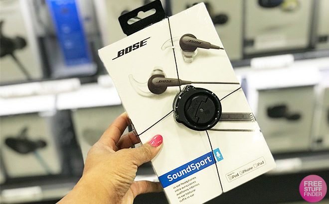 Bose SoundSport In-Ear Headphones for ONLY $43.96 + FREE Shipping