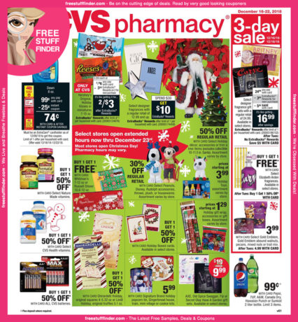 *HOT* CVS Ad Preview (Week 12/16 – 12/22)