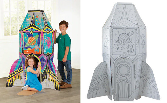 Color-In Celestial Rocket Playhouse Only $15 at Michaels (Reg $30) - Today Only!