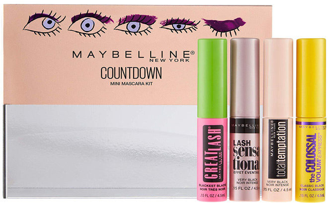 FREE Maybelline Mascara Gift Set (Includes 4 Mascaras - FIRST 5,000 Only!)