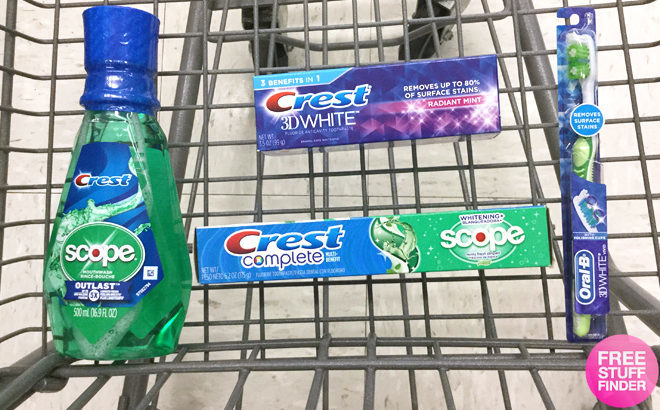 Crest Oral Products JUST 66¢ Each (Reg $4) at Walgreens - Starting December 16th!