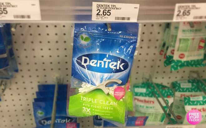 DenTek Floss Picks 90-Count Only 86¢ at Target (Regularly $2.65) - Print Coupon Now!