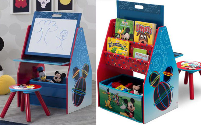 Disney Easel Desk, Shelf & Stool JUST $31 + FREE Shipping (Reg $55) at Amazon