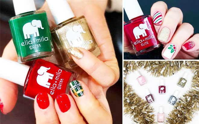 Save 40% on Ella+Mila Vegan Nail Polish + FREE Shipping (Starting at $4.80) - Gift Idea!