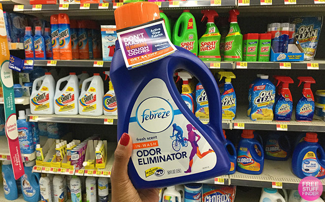 Febreze In-Wash Odor Eliminator 50-Ounce Bottles JUST $1.84 (Reg $8.84) at Walmart