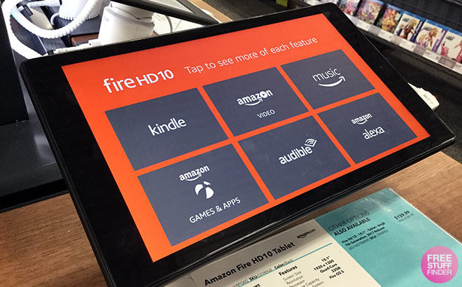 Fire HD 10 Tablet 32GB JUST $99.99 + FREE Shipping (Reg $150) - Lowest Price!