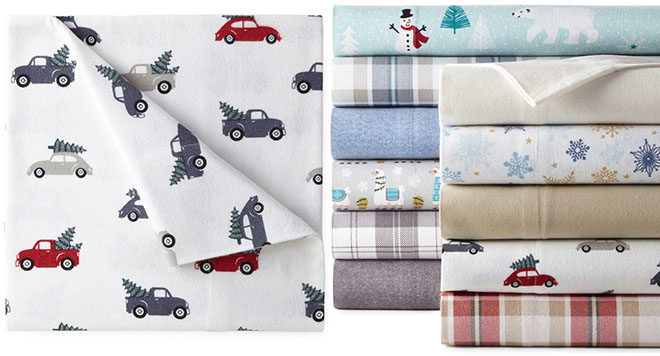 Flannel Sheet Sets 70% Off at JCPenney - Starting at ONLY $18.99 (Limited Time!)