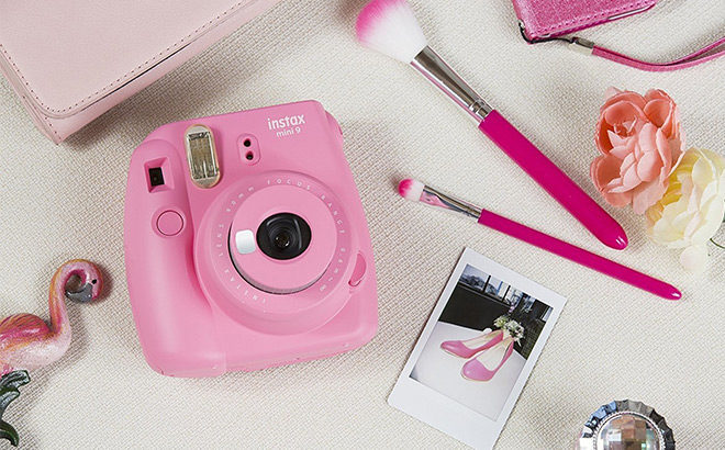 Fujifilm Instax Mini 9 Instant Camera Bundle Only $52.95 + FREE Shipping (Reg $77)