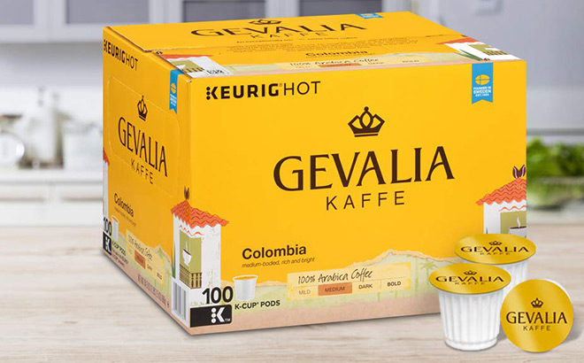 Gevalia Coffee 100-Count K-Cups Only $27 + FREE Shipping (That's 27¢ per K-Cup!)