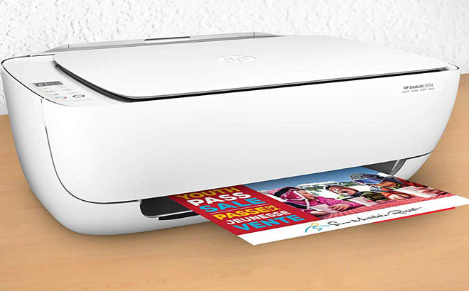 HP DeskJet Wireless All-In-One Printer for JUST $29.99 + FREE Shipping (Reg $70)