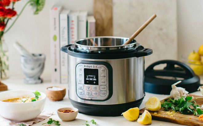 Instant Pot Mini 3-Quart Pressure Cooker JUST $45 + FREE Shipping (Regularly $80)