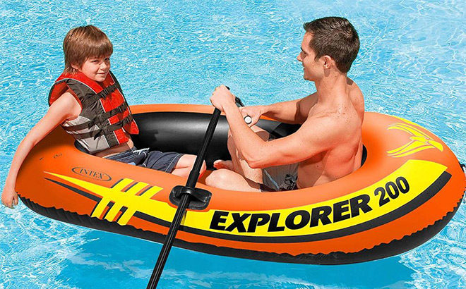 Amazon: Intex Explorer 2-Person Inflatable Boat JUST $9.99 + FREE Shipping