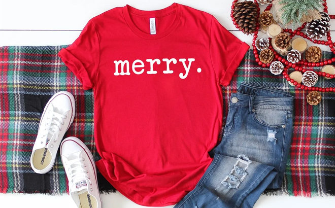 Cute Christmas Tees JUST $15.99 + FREE Shipping (Regularly $30) - Today Only!