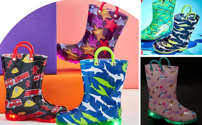 Kids Rain Boots JUST $8 at Zulily (Regularly $29) - Today Only!