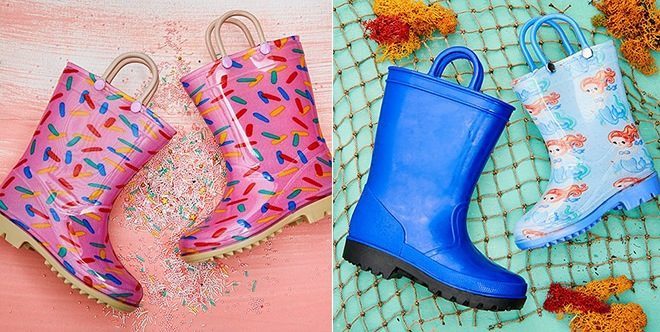 Kids Rain Boots Starting at ONLY $9.99 at Zulily (Regularly $28)