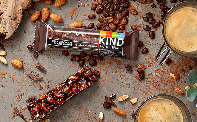 Kind Bars Dark Chocolate Mocha 12-Pack Only $11 + FREE Shipping (92¢ per Bar!)