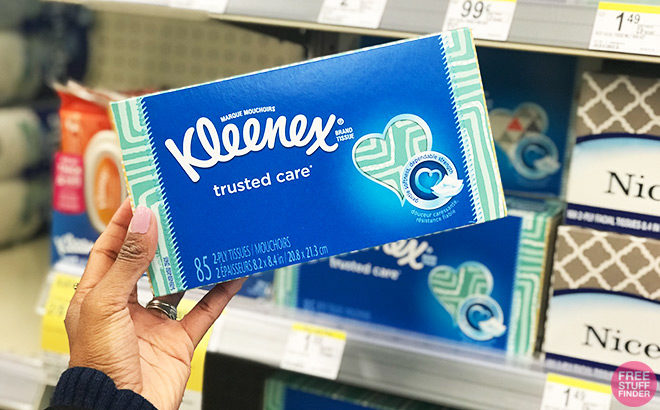 Kleenex Facial Tissue JUST 25¢ at Walgreens (Regularly $1)