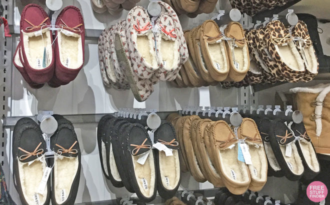 Women's & Kids Sherpa Moccasins JUST $10 (Regularly up to $30) - Today Only