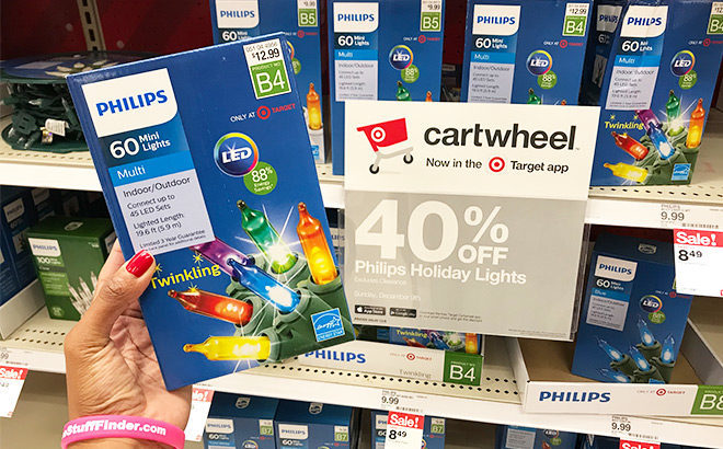 Extra 40% Off Philips Holiday Lights at Target (Today December 9th Only!)