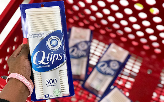 Amazon: 500-Ct Q-Tips Cotton Swabs 4-Pack Just $8 + FREE Shipping (Only $2 per Pack!)