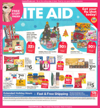 *HOT* Rite Aid Ad Preview (Week 12/9 – 12/15)