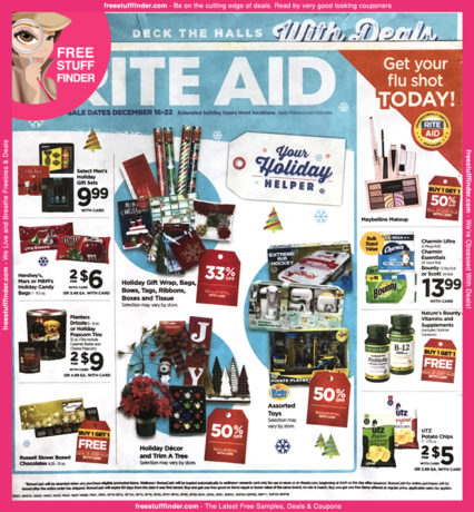 *HOT* Rite Aid Ad Preview (Week 12/16 – 12/22)