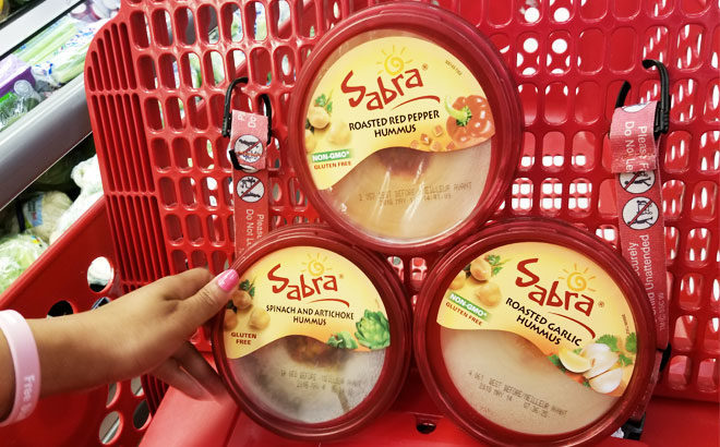 Sabra Hummus Only $1.24 (Regularly $2.99) at Target - Just Use Your Phone!