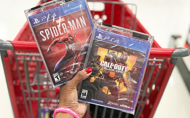 Call of Duty Black Ops 4 or Spider-Man Video Games Only $35.99 at Target (Reg $60)