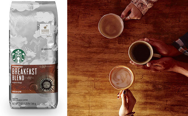 Starbucks Ground Coffee 20-Ounce Bag for JUST $8.42 + FREE Shipping on Amazon