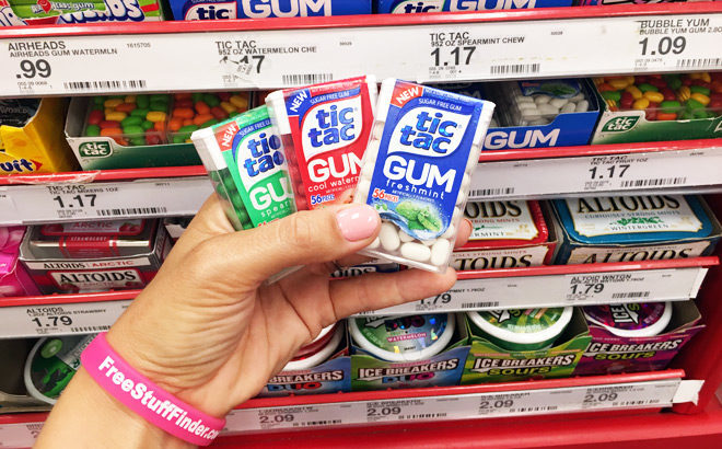 Tic Tac Gum for JUST 20¢ at Target (Regularly $1.17) - Print Coupon Now!