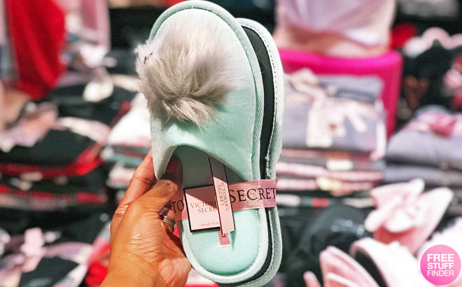 Victoria's Secret Pom Pom Slippers ONLY $5 (Regularly $29.50) - TODAY ONLY!