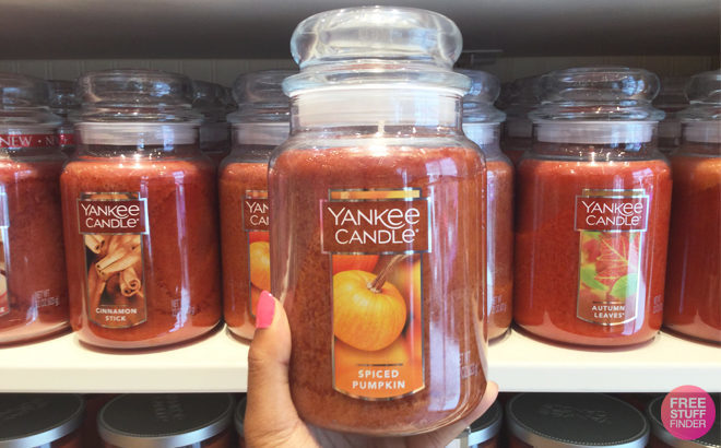 Yankee Candle Large Jar Candle Only $11 + FREE Shipping (Regularly $28)