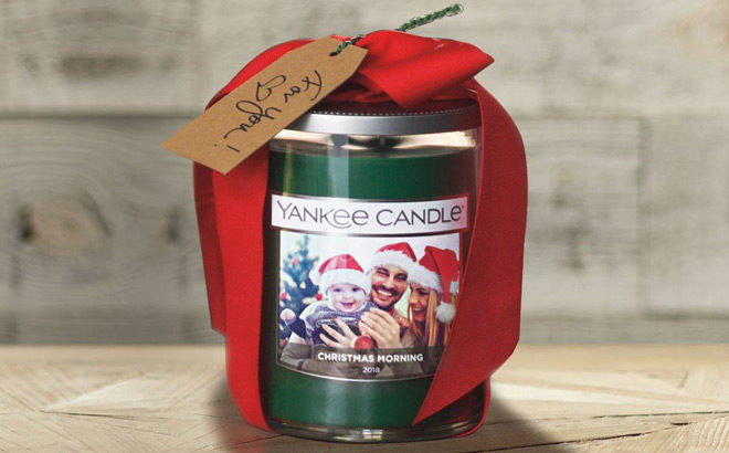 Large Personalized Yankee Candles ONLY $11 Each ($35 Value) - Today Only!