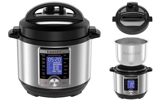 Instant Pot Ultra 3-Quart Pressure Cooker ONLY $59 + FREE Shipping (Reg $120)