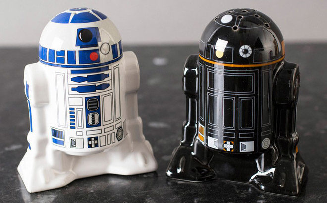 Star Wars Droid Salt & Pepper Shakers for ONLY $9.99 + FREE Shipping (Reg $20)!