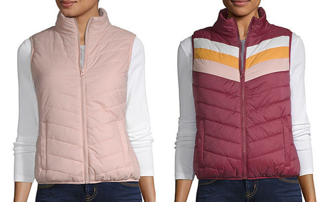 Women's Arizona Puffer Vest ONLY $6.99 (Regularly $39) - Limited Time Only!