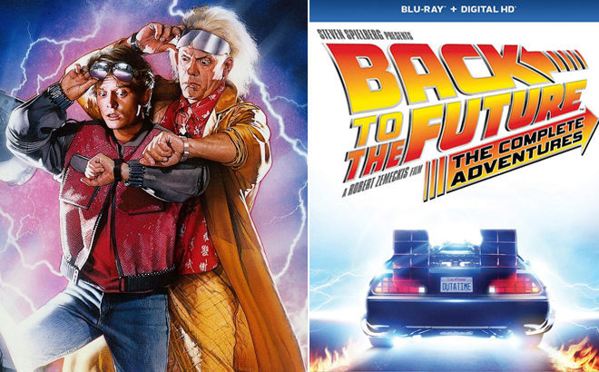 Back to The Future The Complete Adventures Blu-ray Set $19.99 + FREE Shipping (Reg $80)