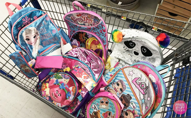 Walmart Clearance Finds: Kids Character Backpacks, From $2 - Frozen, Panda & More!