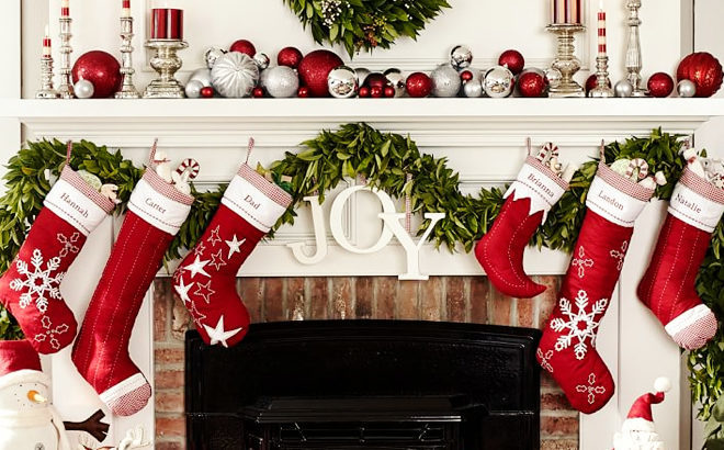 Pottery Barn Kids Quilted Stockings From $10 + FREE Shipping (Regularly $25) - SO CUTE!