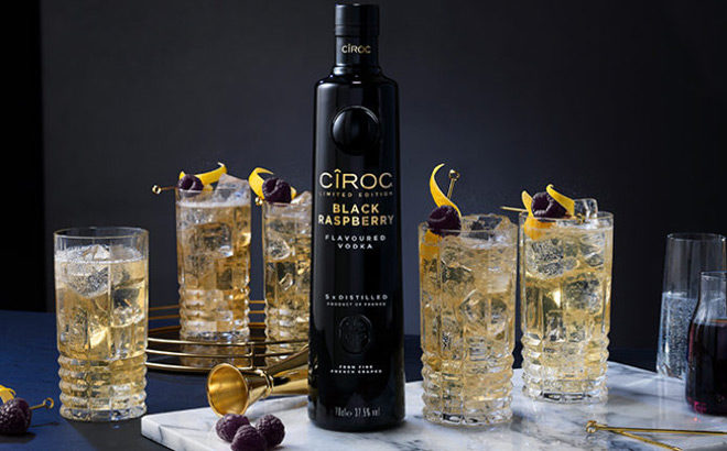 Ciroc Black Raspberry Vodka Just $26 + FREE $20 Lyft Gift Card (Regularly $39)