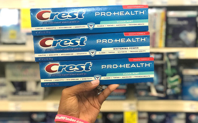 Crest Pro-Health Toothpaste JUST 32¢ Each at CVS (Regularly $6.49)