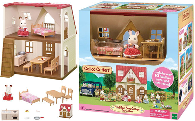 Calico Critters Red Roof Cozy Cottage for JUST $17.42 (Reg $29.95) + FREE Shipping