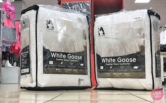 White Goose Down Comforter JUST $49.99 (Regularly $199) + FREE Shipping