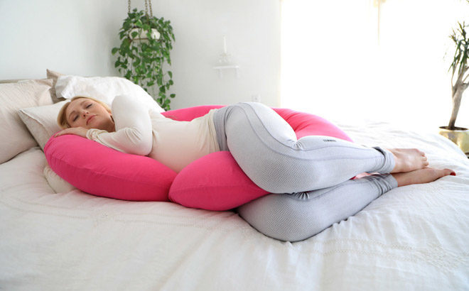 Full Body Maternity Pillow for JUST $34 + FREE Shipping (Regularly $70)